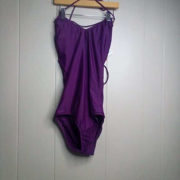 Venus One-Piece Swimsuit 4 Strapy Purple - Picture 11 of 12